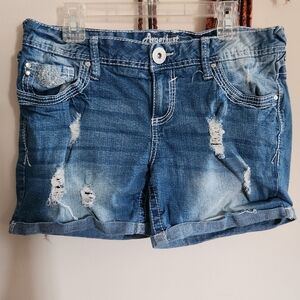 Amethyst Jeans denim shorts, Size 9